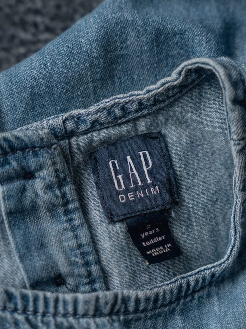 Denim Gap dress, Size 2